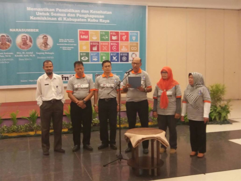 Sustainable Development Goals Kabupaten Kubu Raya Tahun 2017