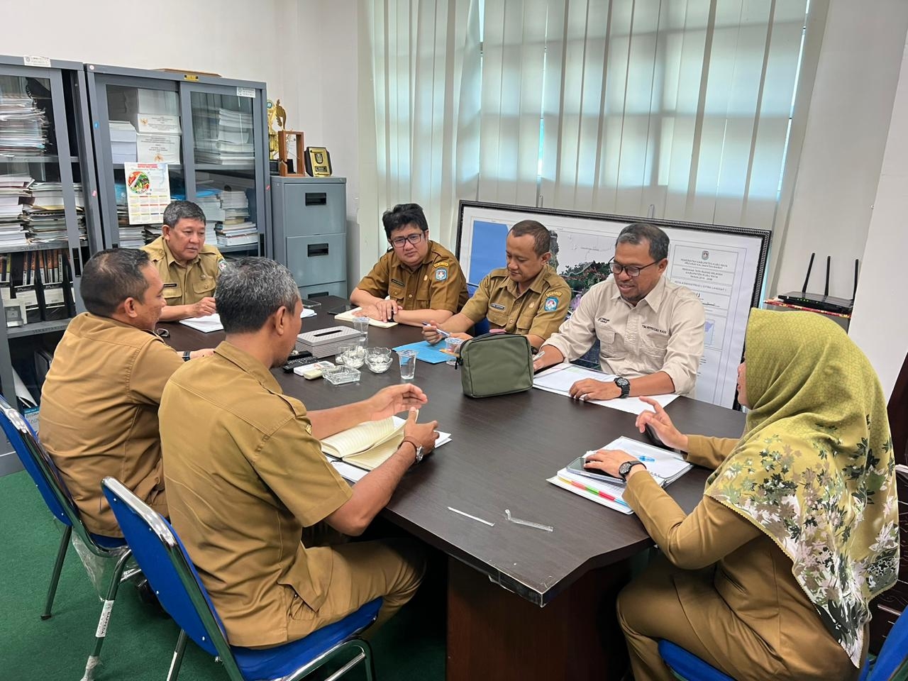 Rapat Internal Bersama Plt Kepala Bappedalitbang