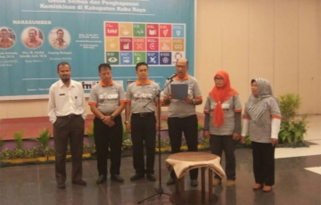 Sustainable Development Goals Kabupaten Kubu Raya Tahun 2017