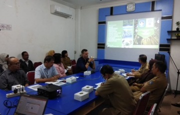 RAKOR PROGRAM PERIKANAN BERKELANJUTAN SISTEM BUKA TUTUP SUNGAI DARI YPI (YAYASAN PLANET INDONESIA)